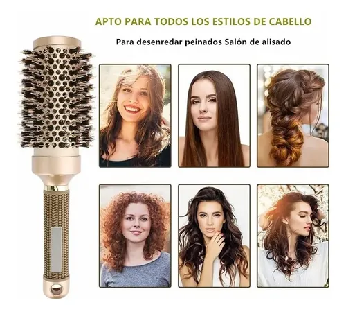 S#z Xz Cepillo Redondo Térmico Cerámica Cepillo For **-