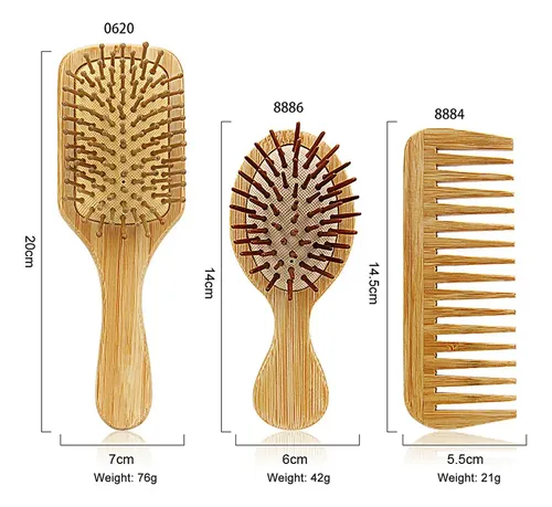 Juego De Cepillo Y Peine Para Cabello Air Cushion