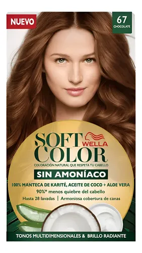 Soft Color Kit De Tintura Semipermanente Tono 67 Chocolate