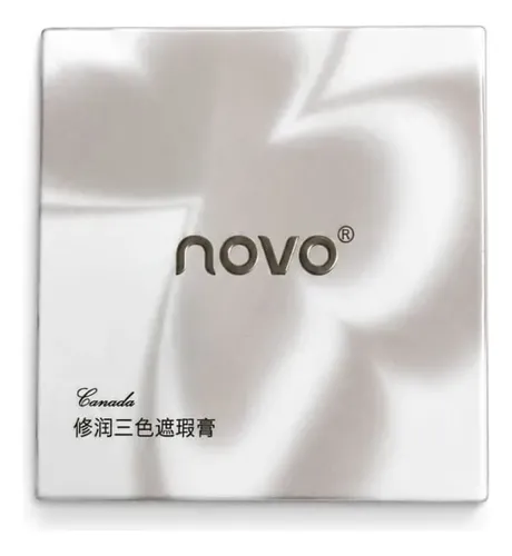 Paleta Corrector Tricolor Novo 3 En 1 Ojeras Imperfecciones