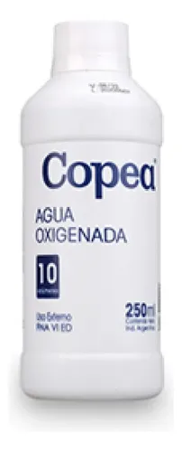 Agua Oxigenada 10 Vol X 250ml Copea Tono Sin tono