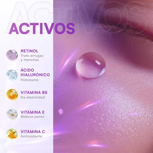 Sérum Facial Ii Mist Jewel Retinol (vit A), Ácido ~