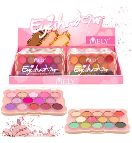 Paleta De Sombras Para Ojos 14 Colores Makeup Mely Eyeshadow