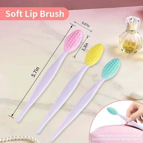 Juego Exfoliante Silicona Facial 2+3 Labios Yoizyfree