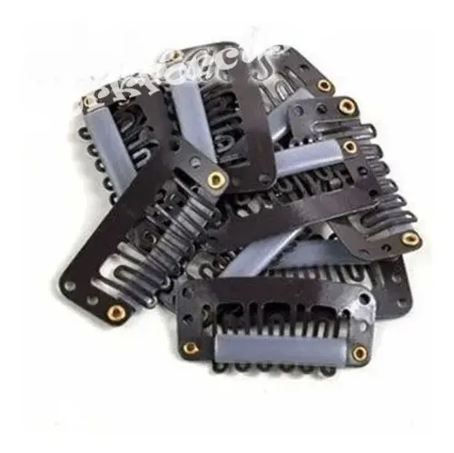 Kit X5 Clips Micropeinetas P/ Cortinas De Pelo Y Extensiones