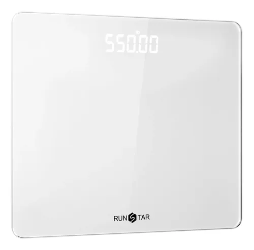 550lb Scale For Body Weight With Ultra-wide Platform And