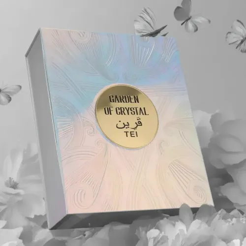 Set X2 Perfume Árabe Tei Garden Of Crystal Para Mujer