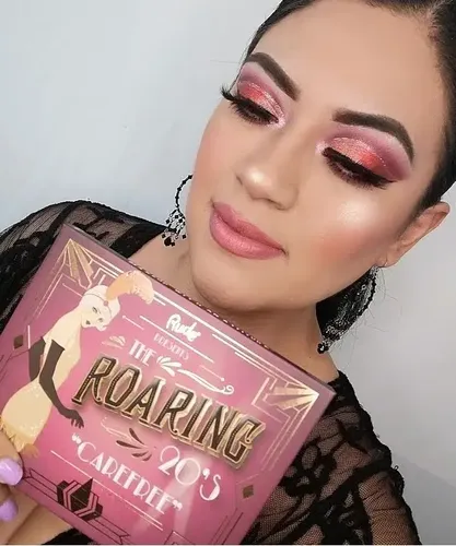 Paleta Sombras 20 Colores Brilloso Mate The Roaring 20’s Carefree Rude Cosmetics