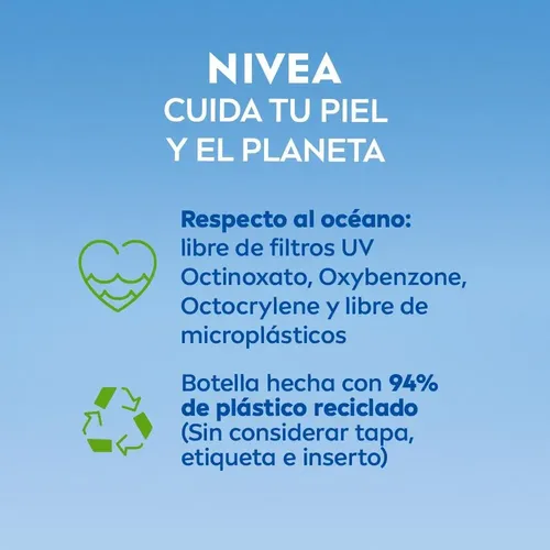 Nivea Sun Fps 50 Facial Ultra Light Fluid Tono Claro