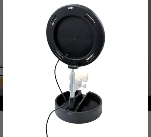 Espejo Con Luz Led Calida Fria Maquillaje Plegable Portatil