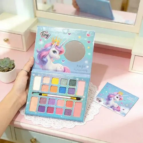Pupa Maquillaje Infantil Unicornio Set Sombras Y Brillos