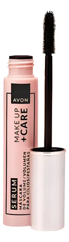 Mascara Pestañas Avon Volumen Serum Make Up Care 10g Negro