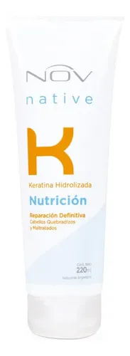 Kit Native Keratina Nov  Shampoo + Balsam + Nutrición Pomo