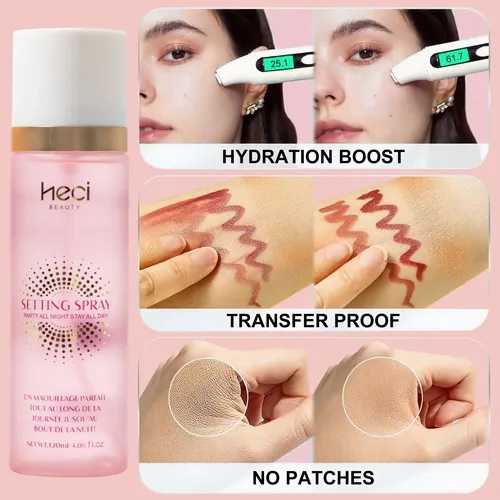 Spray Fijador De Maquillaje Neci Beauty 120 Ml Rosa
