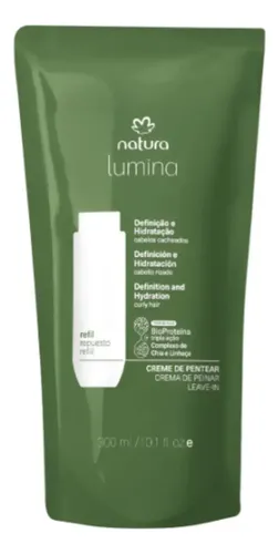 Repuesto  Crema Para Peinar Cabello Rizado Natura