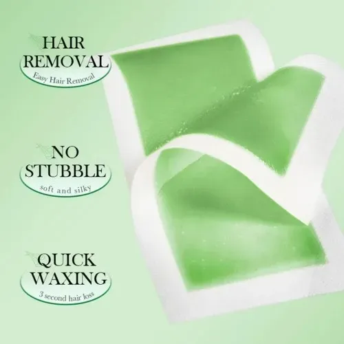 Bandas Depilatorias X20 Corporal Aloe Naturales Dobles