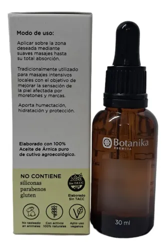Aceite De Árnica Concentrado 30ml – Botanika