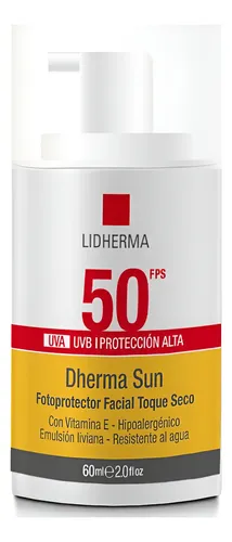 Dherma Sun Fotoprotector Facial Toque Seco Fps50 X60ml