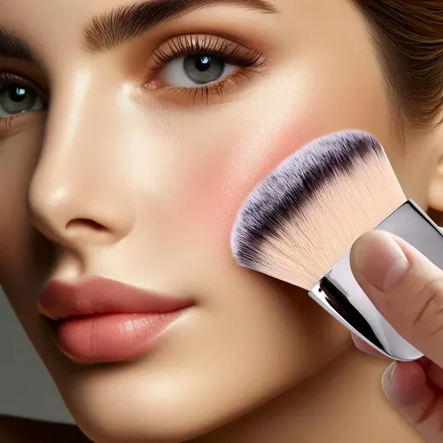 Set De Brochas De Maquillaje Jaasuee Mini Loose Powder Blush