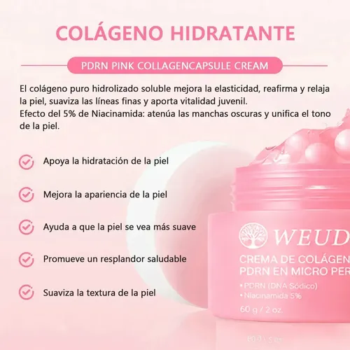Weud Creme Iluminadora Calcinadora Tax Niacinamida 60g