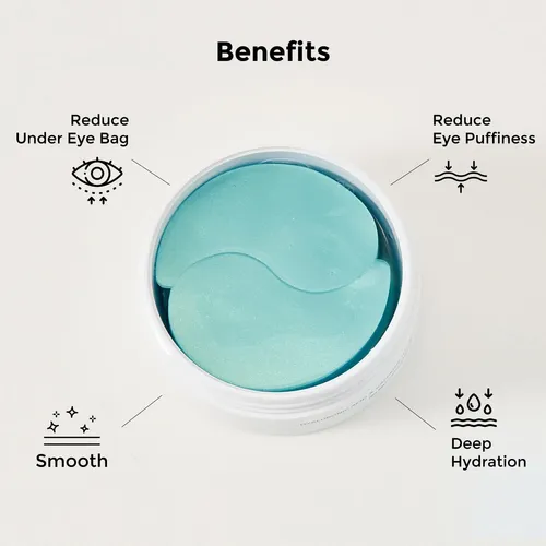 Parches Para Ojeras Y Bolsas De Ojos Con Ácido Hialurónico