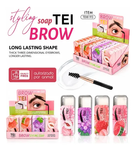 Jabón Cera Gel Cejas Laminado Sin Color Incluye Cepillo X1