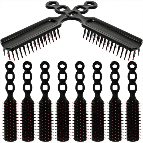 Set De 24 Peines Para Masaje Capilar Y Desenredar Cabello