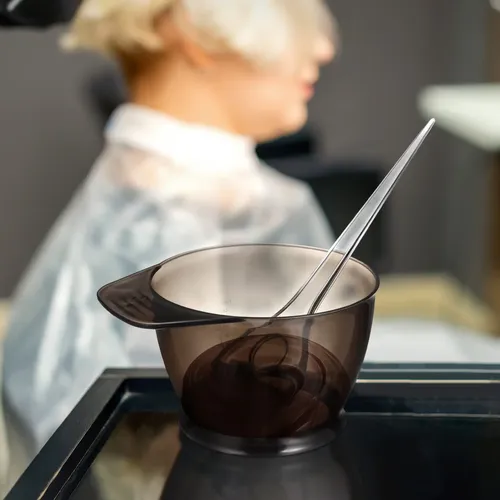 Cepillo Y Bowl Para Tinte De Cabello Profesional Salón
