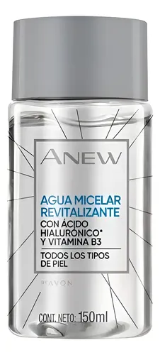 Anew Agua Micelar Revitalizante Ácido Hialuronico Vita B3