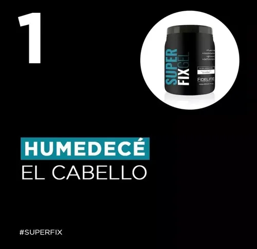 Gel Fidelité Super Fix Fijación Extrema Extra Duración 1kg