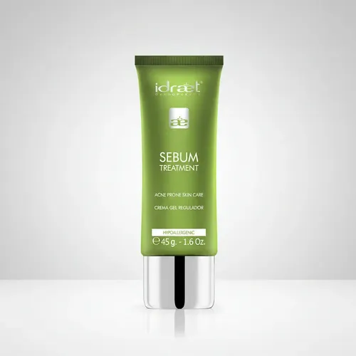 Sebum Crema Gel Regula Sebo Y Brillo Piel Grasa Acne Idraet