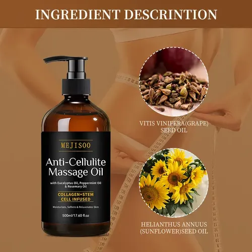 A Aceite De Masaje Anticelulítico Natural De Primera Calidad