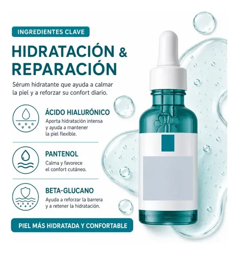 Kit Serum B5 B3 Vitamina C Exfoliante Facial