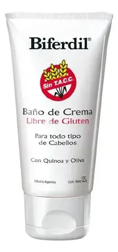 Biferdil Baño de crema Libre De Glúten 125ml