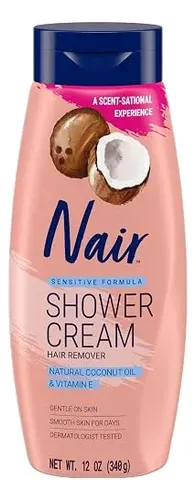 Crema Depilatoria Nair Sensitive Coco Vitamina E Piel