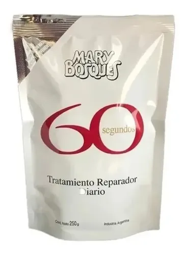 60 Segundos Tratamiento Reparador Diario Mary Bosques 250gr