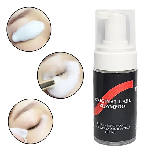 Lash Shampoo Espuma De Limpieza P/ Pestañas Y Cejas 100ml