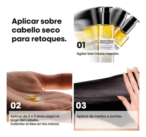 Óleo Loréal Professionnel Absolut Repair Molecular 90ml