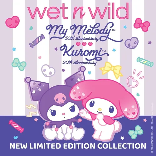 Paleta De Ojos Y Rostro Wet N Wild My Melody Kuromi 10 Tonos
