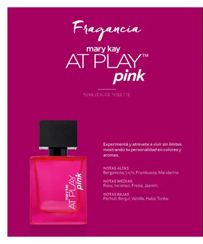 Perfume Mary Kay At Play Pink Eau de Parfum 50ml Floral Oriental