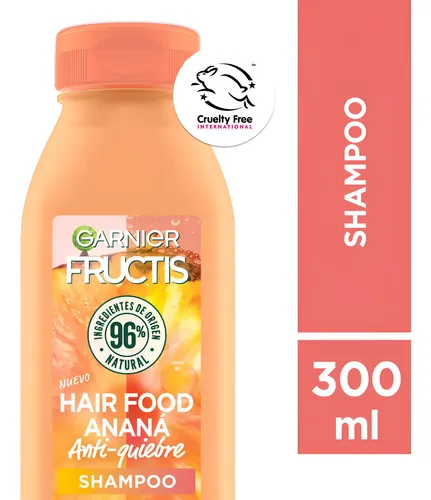 Shampoo Fructis Hair Food Ananá 300ml