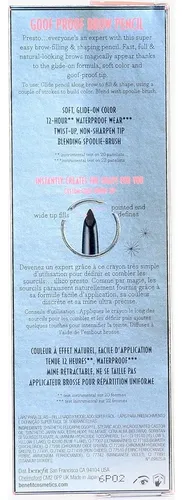 Lápiz Para Cejas Benefit Goof Proof