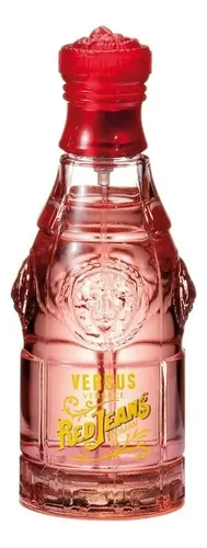 Perfume Versace Red Jeans Mujer Edt 75ml Fragancia Floral