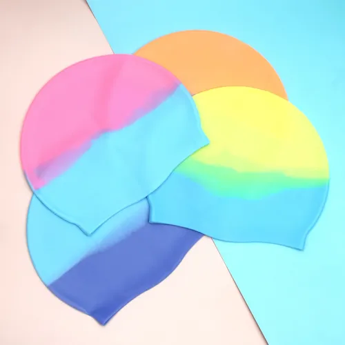 Gorros De Natación De Silicona Para Adultos Para Hombres Y M