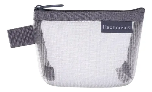 Bolso Cosmético Del Maquillaje Del Bolso De La Gris/2pzs ..