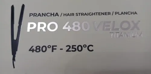Planchita De Pelo Alisado Prof Mq Professional 480 Velox