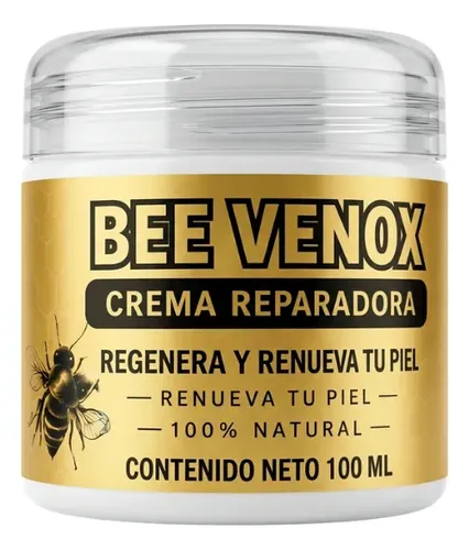 Crema Para Verrugas Bee Venox Apitoxina Natural 100ml