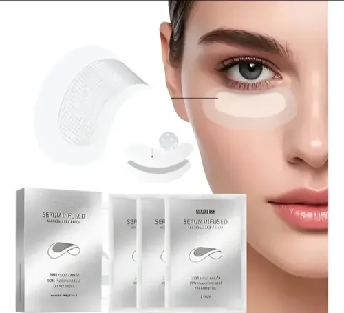 Parches Para Ojeras De Microagujas Con Acido Hialurónico