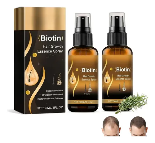 Sérum Spray Capilar Con Biotina, Jengibre Y Ginseng 30ml