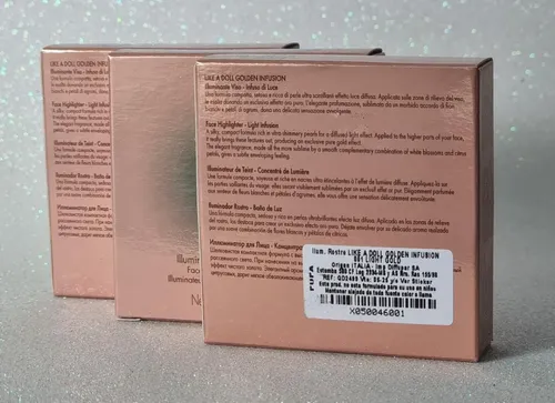 Pupa Milano Iluminador Facial Like A Doll Golden Infusion 01